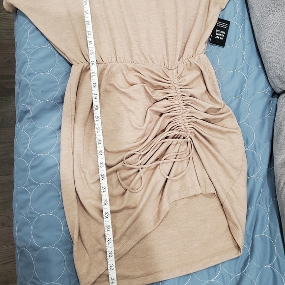Express Tan Mini Dress Size S NWT - Picture 12 of 14